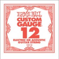 Ernie Ball 1012 .012 Electric Plain Single String