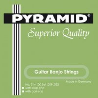 Pyramid 514 100 kytarové banjo, stříbřené se smyčkou