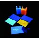 Eurolite UV aktivní razítkovací barva, transparentní modrá, 50ml - 3
