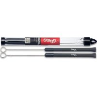 Stagg SBRU20-RM, vysouvací metličky s gumovým držadlem