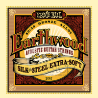 Ernie Ball Earthwood Silk & Steel Extra Soft .010 - .050 Acoustic ...
