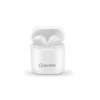 AV:link Ear Shots, bezdrátová Bluetooth sluchátka s nabíjecím p...