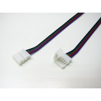 T-LED RGB přípojka click pro LED pásek s kabelem