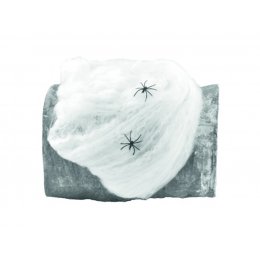 Europalms Halloween pavučina, 50 g, UV aktivní bílá