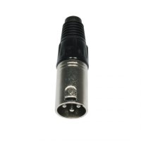 ACCU-CABLE AC-C-X3M Plug XLR 3pin male