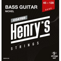HENRY'S STRINGS HEBC45128 Coated Bass Nickel - 045“ - 128”