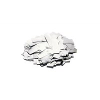 Tcm Fx metalické obdélníkové konfety 55x18mm, stříbrné, 1kg