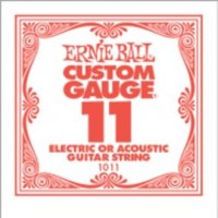 Ernie Ball 1011 .011 Electric Plain Single String