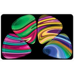 PikCard PC434 Color Swirls Pickcard