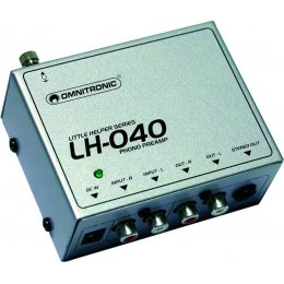 Omnitronic LH-040, gramofonní předzesilovač