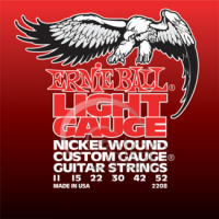 Ernie Ball Light Electric Nickel Wound .011 - .052 w/ wound G