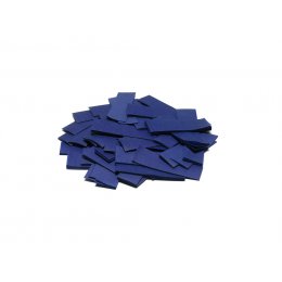 Tcm Fx pomalu padající obdélníkové konfety 55x18mm, tmavě modr...