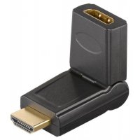 PremiumCord HDMI adapter 19pin Female - 19pin Male otočná, pozlacen...