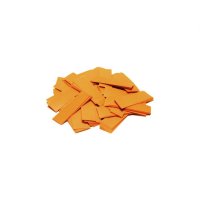 Tcm Fx pomalu padající obdélníkové konfety 55x18mm, oranžové, ...