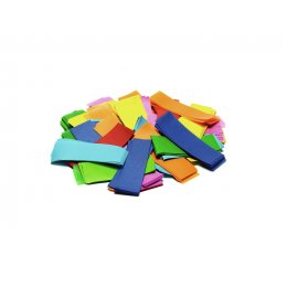 Tcm Fx pomalu padající obdélníkové konfety 55x18mm, barevné, 1...