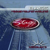 Stagg BA-4525-5S, sada strun pro 5-ti strunnou el. baskytaru,...