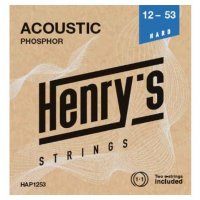 HENRY'S STRINGS HAP1253 Acoustic Phosphor - 012“ - 053“