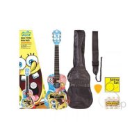SpongeBob akustická kytara pro děti junior set