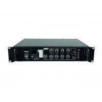 Omnitronic MP-500P, 100V mixážní zesilovač, 500W, MP3
