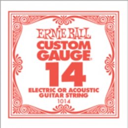 Ernie Ball 1014 .014 Electric Plain Single String