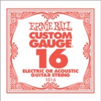 Ernie Ball 1016 .016 Electric Plain Single String
