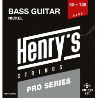 HENRY'S STRINGS HEB45128PRO Bass Nickel - 045“ - 128”