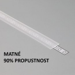 FK Plexi B matné pro FKU11, 12, 20, 60, 35, 45, 50, 59, 1m