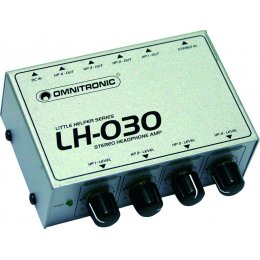 Omnitronic LH-030, sluchátkový předzesilovač