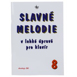 KN Slavné melodie v lehké úpravě pro klavír 8. díl