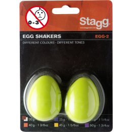 Stagg EGG-2 GR, pár vajíček, zelená