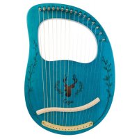 Cega Lyre Harp 16 Strings Blue