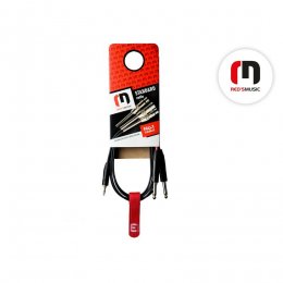RED’S MUSIC Kabel audio Jack 3,5 ST / Jack 6,3 M 2x - 3m