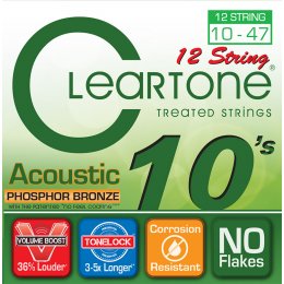 Cleartone Phosphor Bronze 12-String 10-47 Light