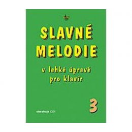 KN Slavné melodie v lehké úpravě pro klavír 3. díl