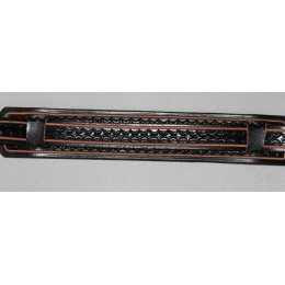 Stejskal popruh kytara kůže úzký černý