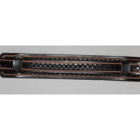 Stejskal popruh kytara kůže úzký černý