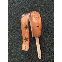Stejskal popruh kytara kožený hvězdy