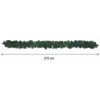 Europalms Girlanda ze šlechtěné borovice, 270 cm