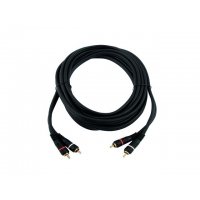 Omnitronic Stereo audio kabel s RCA konektory RCA kabel 2x2 15m