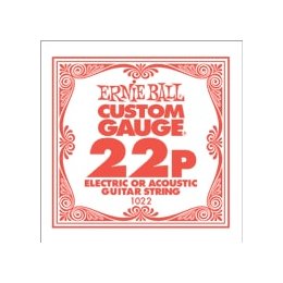 Ernie Ball 1022 .022 Electric Plain Single String