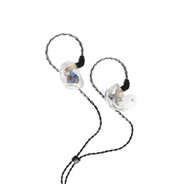 Stagg SPM-435 TR, 4-driver in-ear sluchátka, transparentní