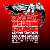 Ernie Ball Medium Electric Nickel Wound .013 - .056 w/ wound G
