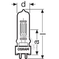 Osram 230V/300W M38, 2900K, 2000h