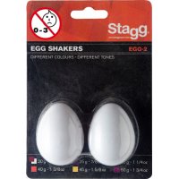 Stagg EGG-2 WH, pár vajíček, bílé