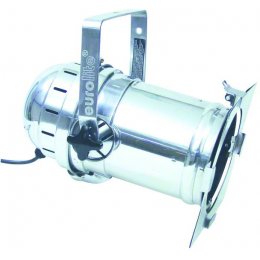 Eurolite PAR 56, stříbrný, dlouhý, s brzdou