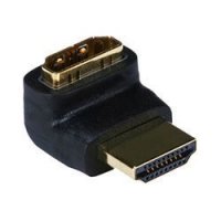 HADEX HDMI(A) zdířka-HDMI(A) konektor úhlová