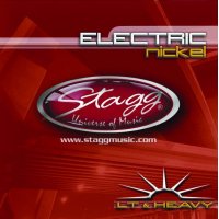 Stagg EL-1052, sada strun pro elektrickou kytaru, light & hea...