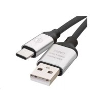Emos Nabíjecí a datový kabel USB-A 2.0 / USB-C 2.0, 1 m, čer...