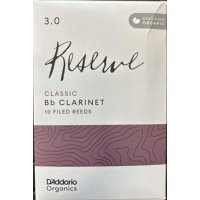 Organic Reserve Classic Bb Clarinet Reeds, Strength 3.0