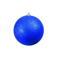 Europalms Vánoční dekorační ozdoba, 20 cm, modrá se třpytkami, 1 ...